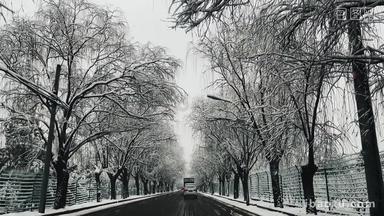 北京七九八冬季雪景初雪